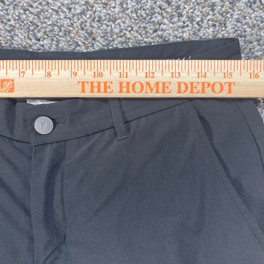 Primo Golf Joggers Men's 31x26 Short Black Tapered Ankle Zip Performance Pants - Picture 5 of 9